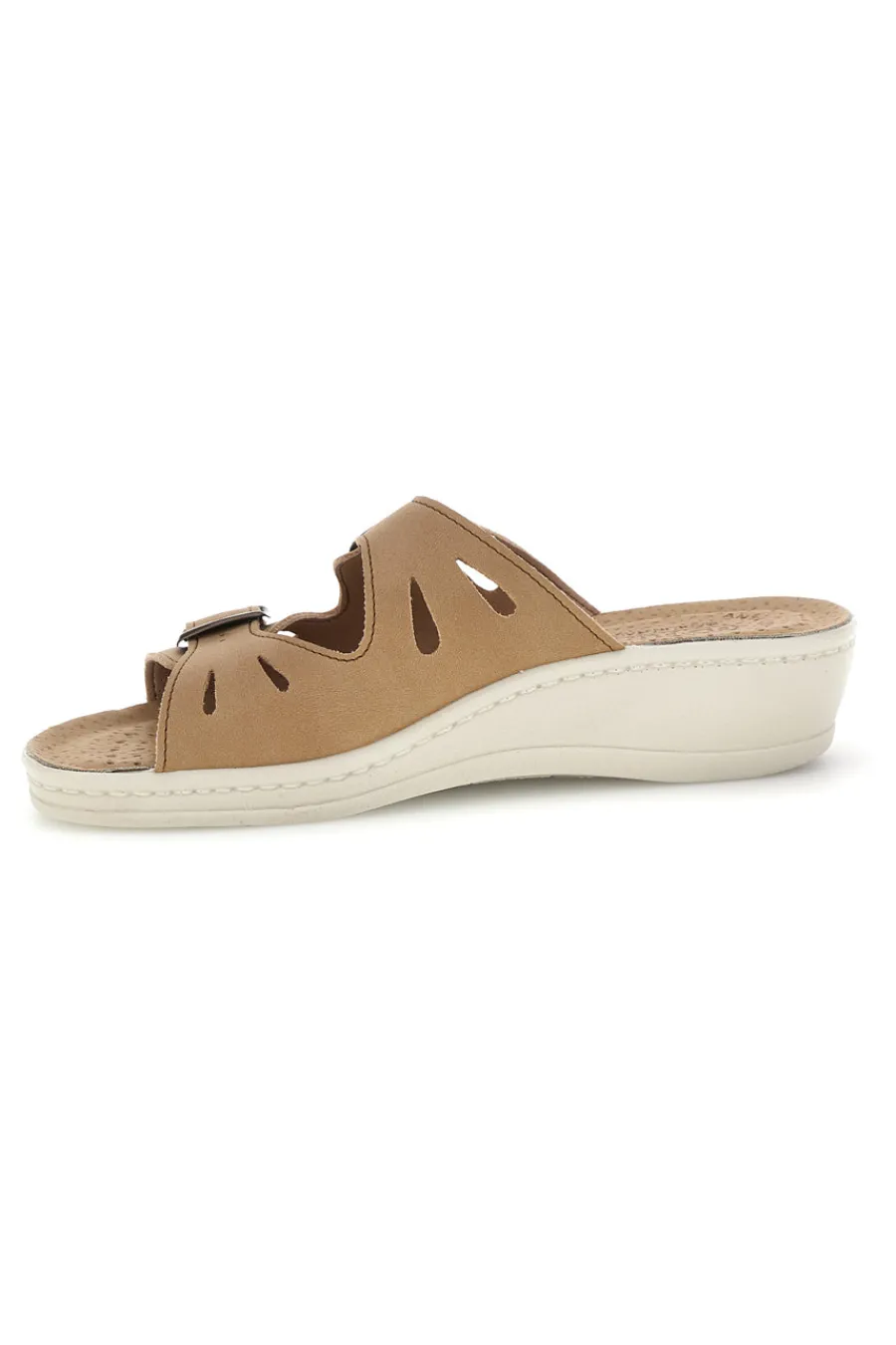 Ciabatte con sottopiede in vera pelle e plantare anatomico 90160008CE-FLY FLOT Sale