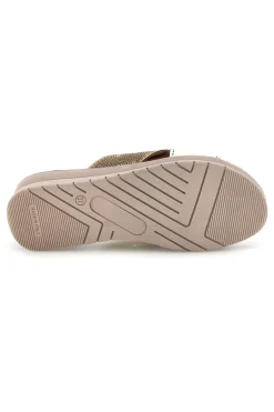 Ciabatte Beige Fasce Incrociate 8528-LINEA COMODA Outlet