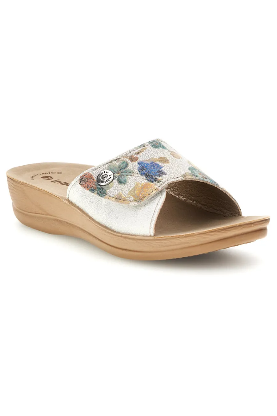 Ciabatte Beige Floreali 68 VR-INBLU Discount