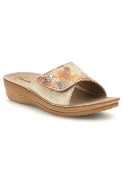 Ciabatte Beige Floreali 68 VR-INBLU Clearance