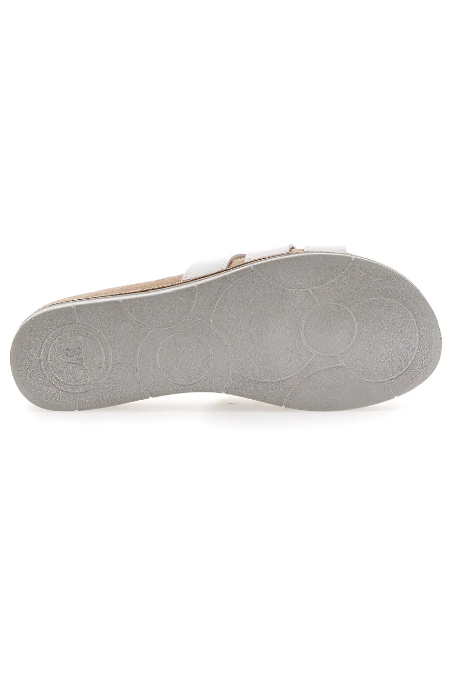Ciabatte Bianche con Cinturino Oro 41 SA-INBLU Best