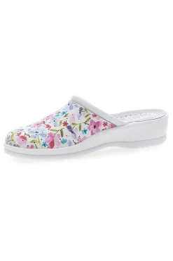 Ciabatte Bianche Con Decorazione Floreale 820002-LE SOFT Sale