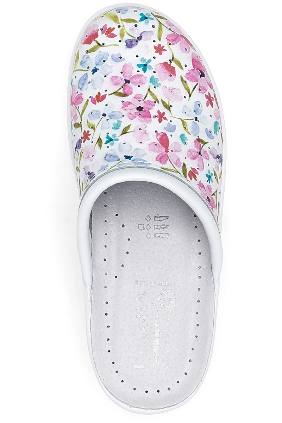 Ciabatte Bianche Con Decorazione Floreale 820002-LE SOFT Sale