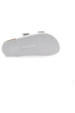 Ciabatte Bianche con Doppia Fibbia Made in Italy 335A00630SR-PITTARELLO TIERRA Clearance
