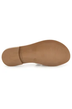 Ciabatte bianche con fasce MAT1-PLOCADI Hot