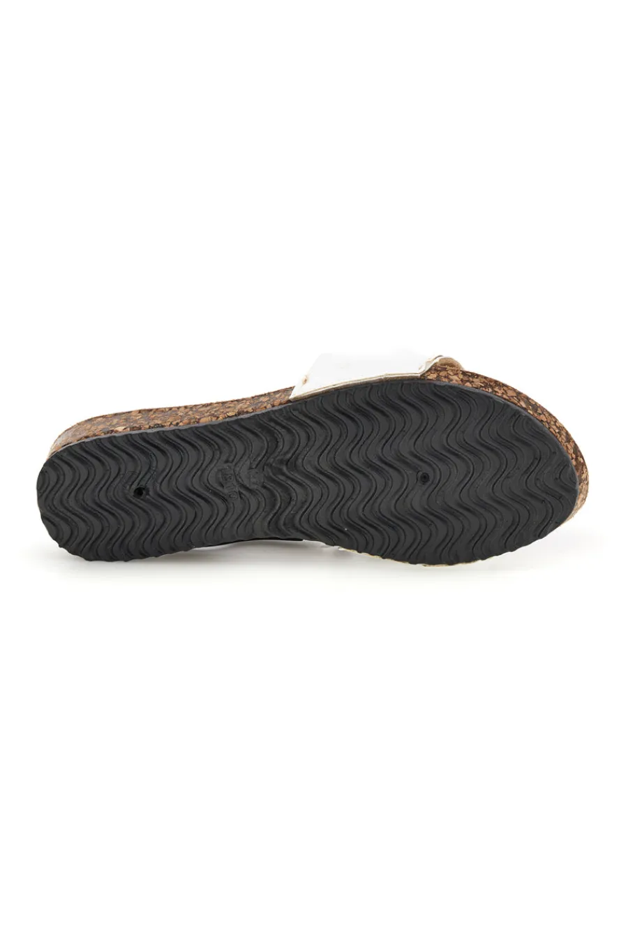 Ciabatte bianche con fascia annodata 18107-FUN BEACH Clearance