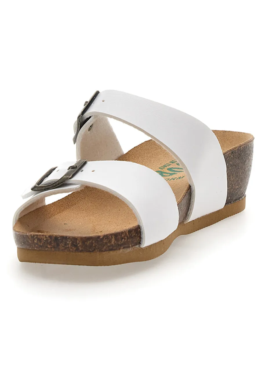 Ciabatte Bianche con Fibbia 22713-BIO UP Hot