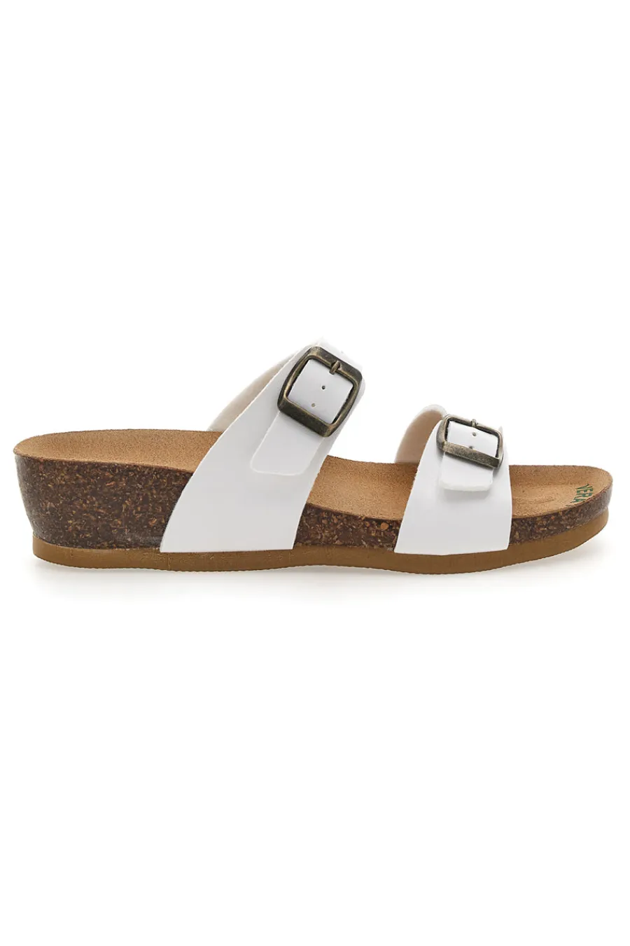 Ciabatte Bianche con Fibbia 22713-BIO UP Hot