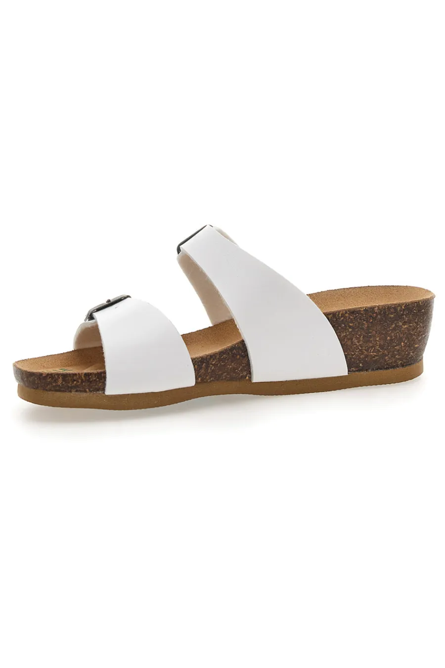 Ciabatte Bianche con Fibbia 22713-BIO UP Hot