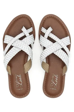 Ciabatte Bianche Con Infradito 4582-PITTARELLO LOOK Discount
