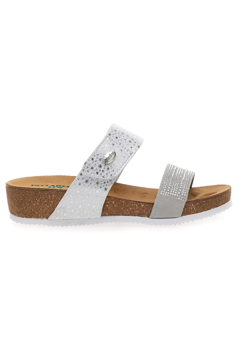 Ciabatte bianche con plantare comfort 293A480SR-PITTARELLO ECO Discount