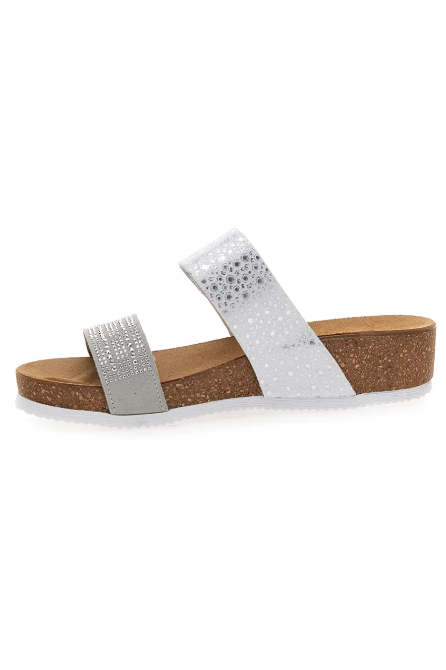 Ciabatte bianche con plantare comfort 293A480SR-PITTARELLO ECO Discount
