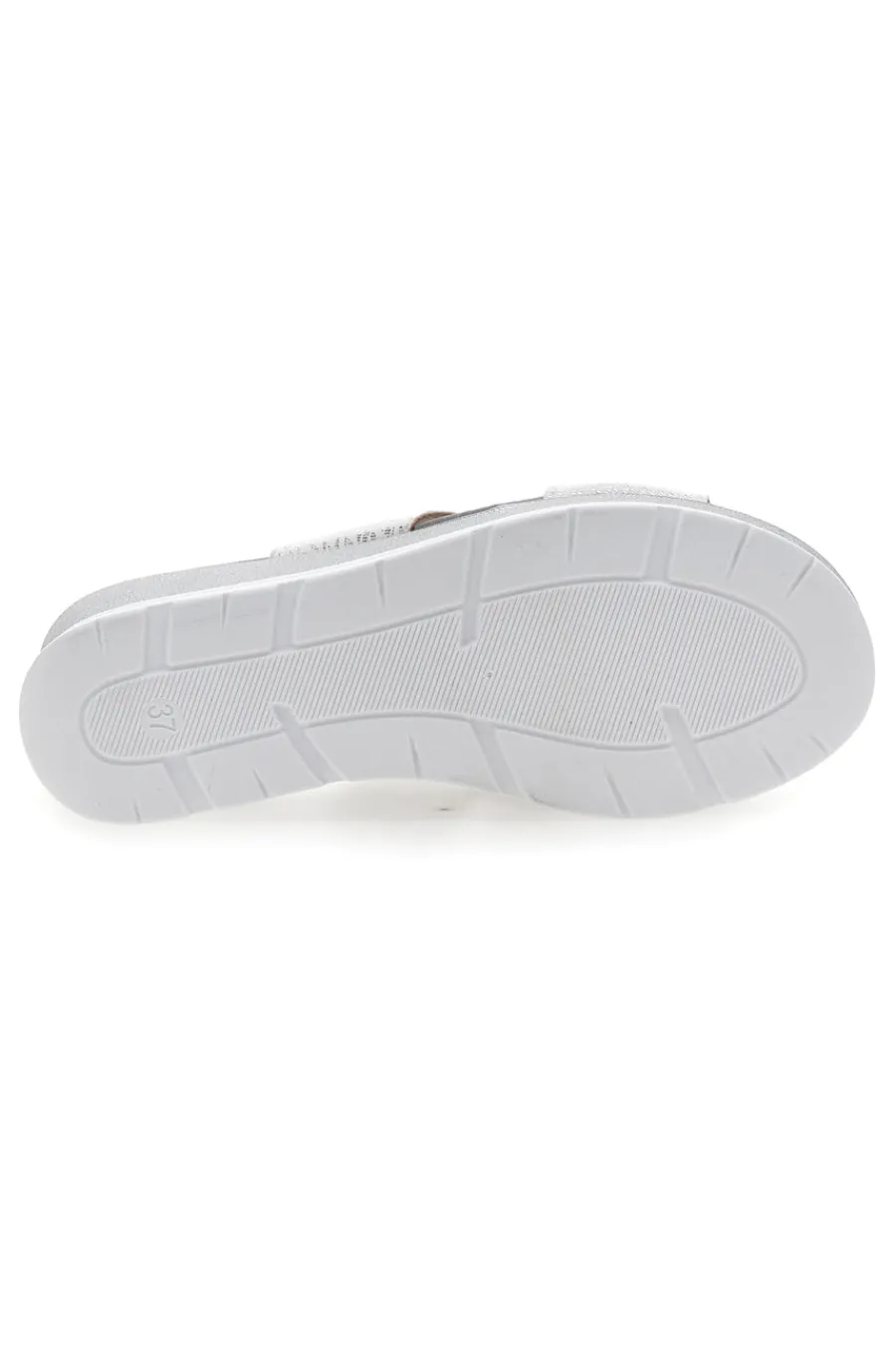 Ciabatte Bianche Con Platform 11071242-PLOCADI Outlet
