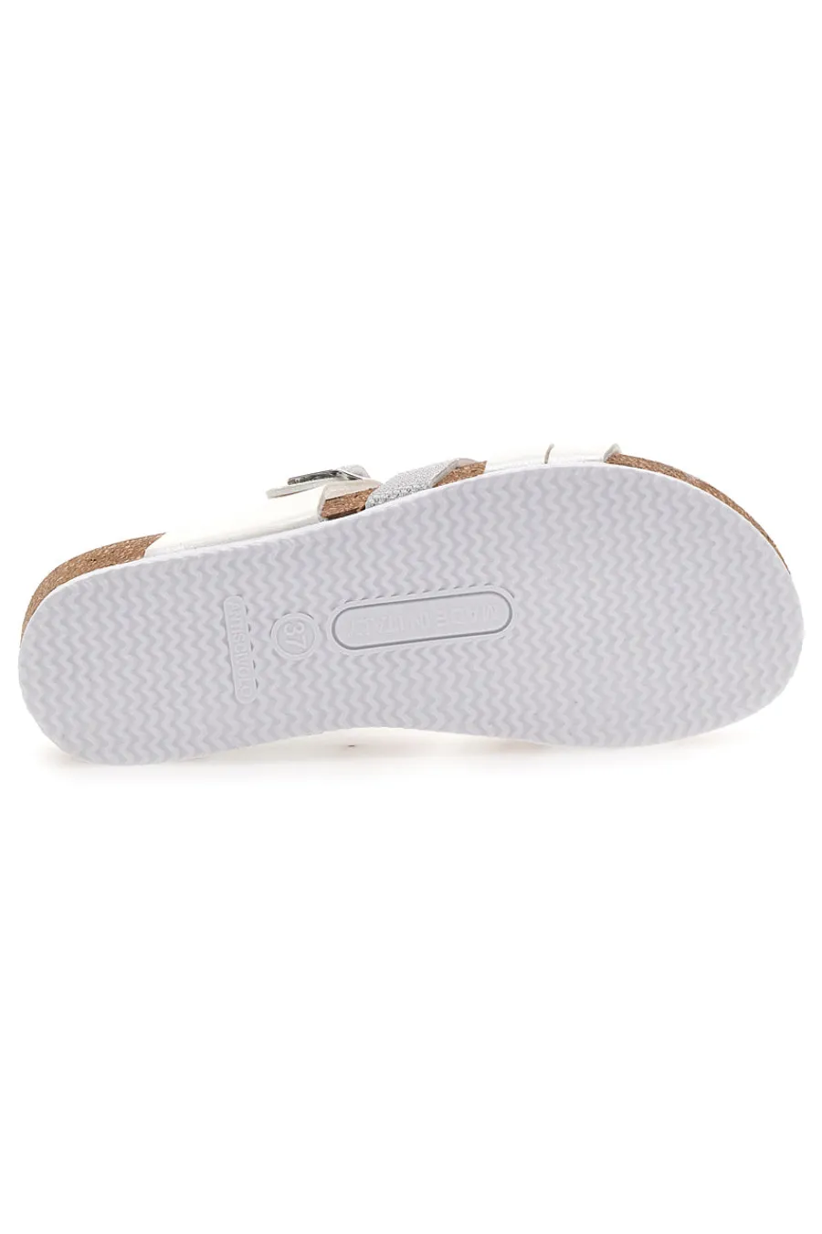 Ciabatte Bianche Con Sottopiede in pelle 293A410-PITTARELLO ECO Best