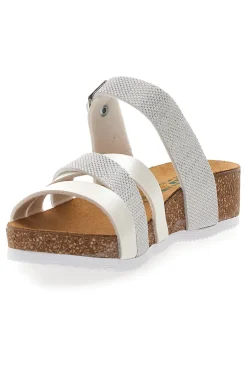 Ciabatte Bianche Con Sottopiede in pelle 293A410-PITTARELLO ECO Best
