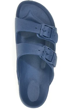 Ciabatte Blu Con Doppia Fibbia 726-2T2L Clearance