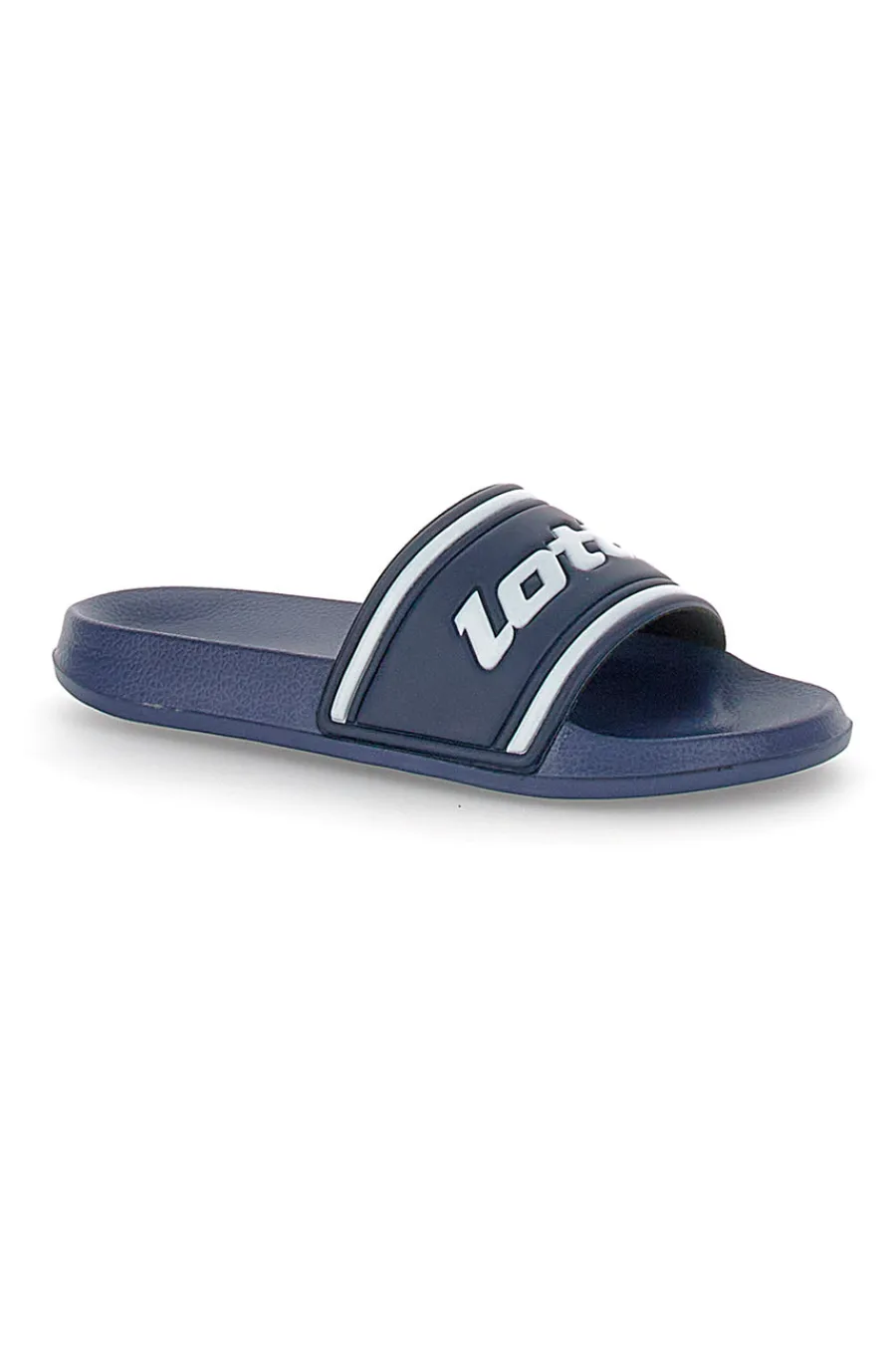 Ciabatte blu con logo MIDWAY IV SLIDE JR-LOTTO Online