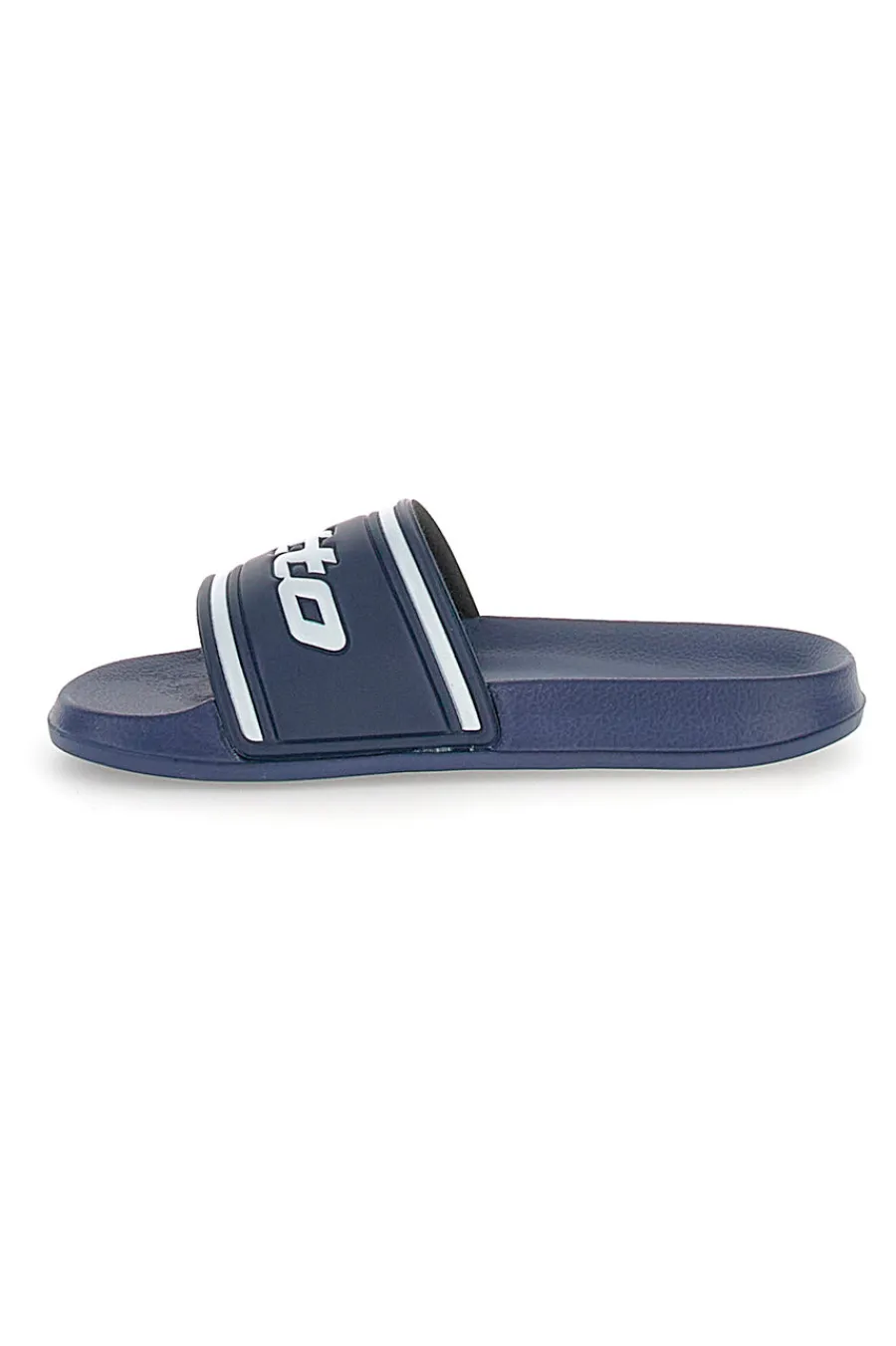 Ciabatte blu con logo MIDWAY IV SLIDE JR-LOTTO Online