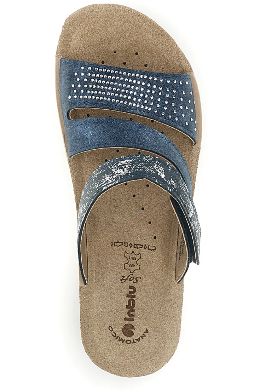 Ciabatte blu con plantare anatomico 62 FC-INBLU Online