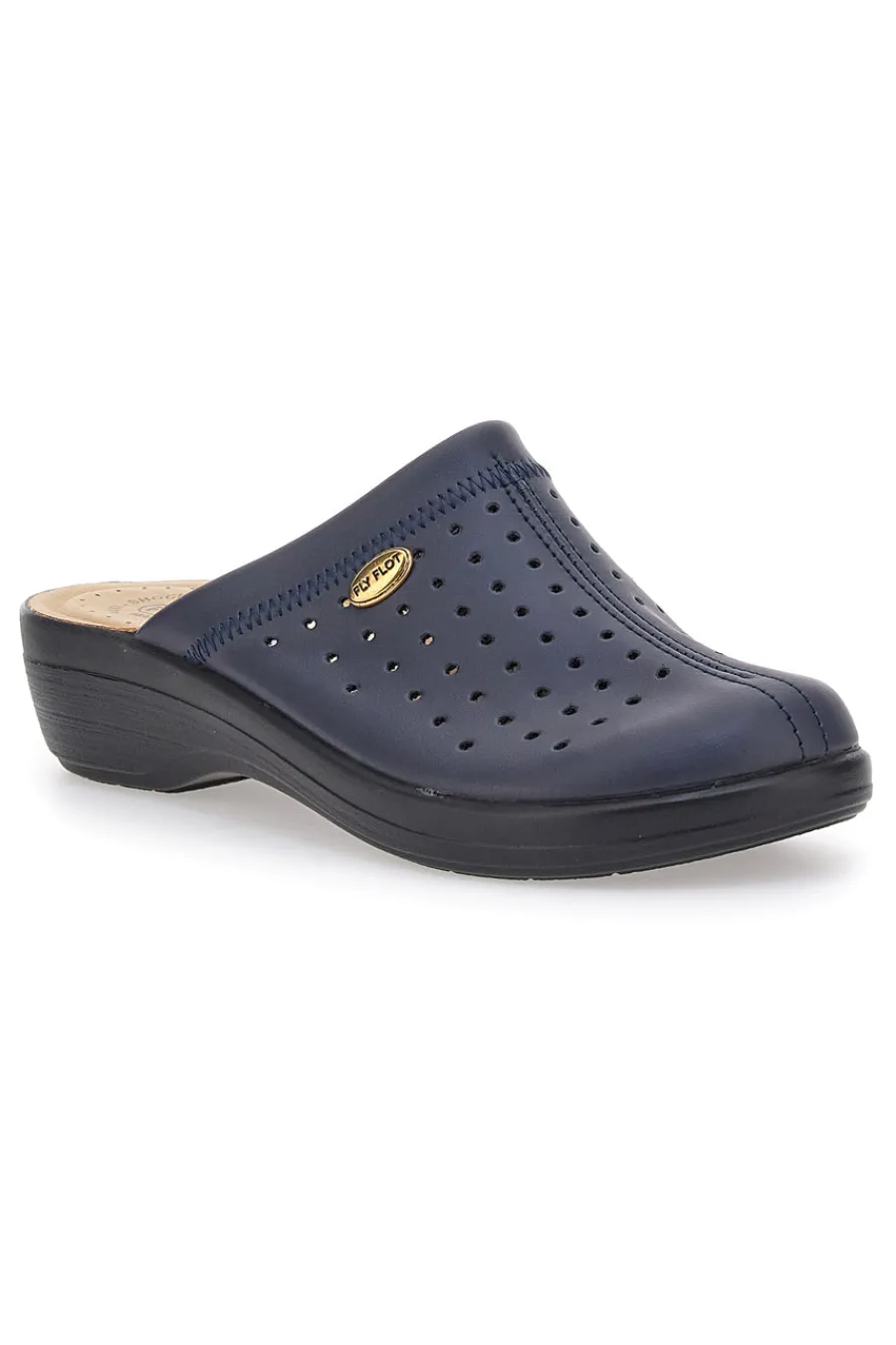 Ciabatte Blu Con Plantare Anatomico Made In Italy 5001-FLY FLOT Best