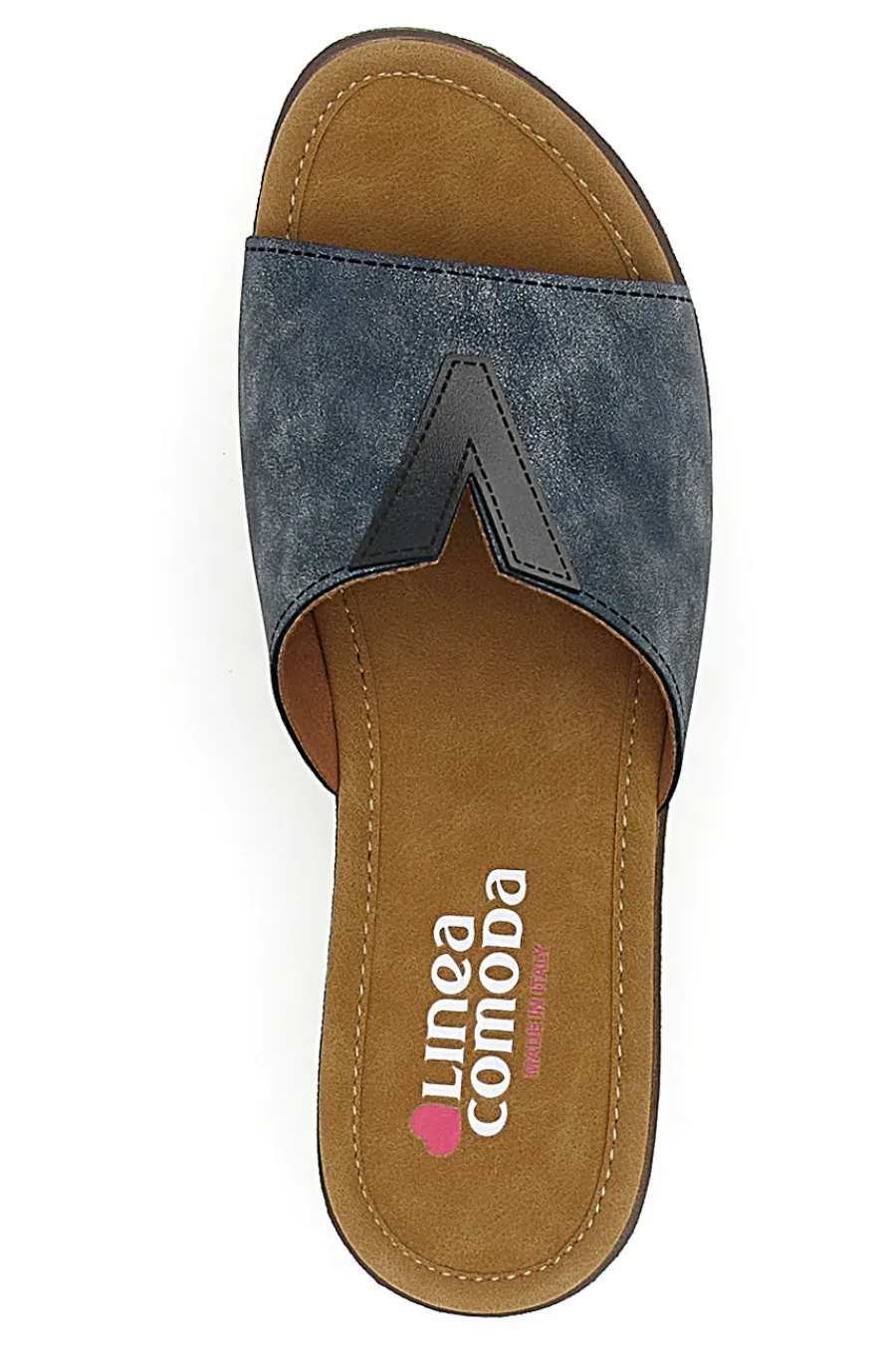 Ciabatte Blu con Platform 6526-LINEA COMODA Discount
