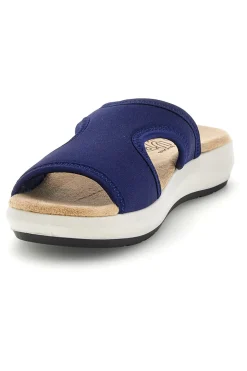 Ciabatte blu con suola antiscivolo e soletta comfort very soft 10-BIO UP Outlet