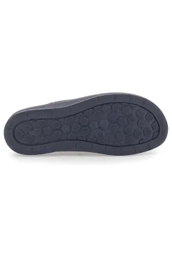 Ciabatte Blu con Tomaia in Pelle Effetto Lucido 753-BIO UP Hot