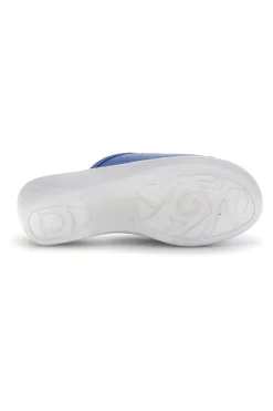Ciabatte blu con zeppa 45N PL-INBLU Outlet