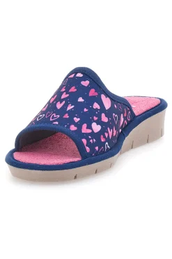 Ciabatte Blu e Rosa Made in Italy 6974-LINEA COMODA New