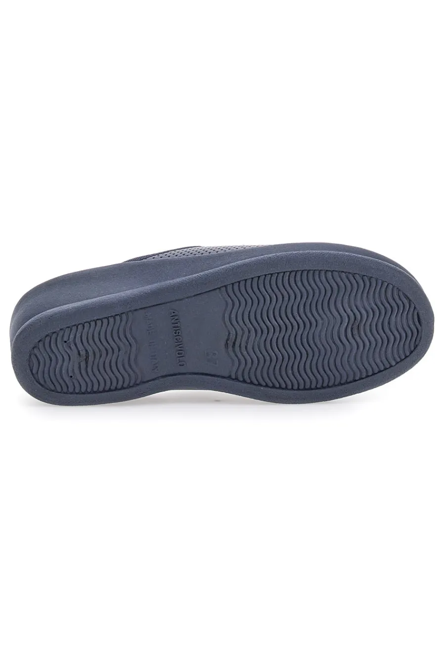Ciabatte Blu Made In Italy Con Plantare In Vera Pelle 824100-LE SOFT Outlet