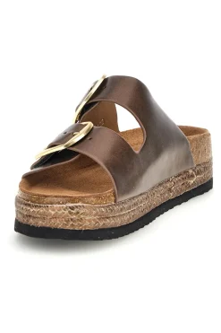 Ciabatte bronzo con doppia fibbia S11T627-SUPERGA Clearance