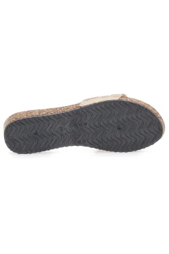 Ciabatte Champagne con Fascia Glitterata 13523-FUN BEACH Hot