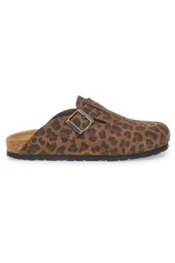 Ciabatte Chiuse Animalier con Sottopiede in Pelle Made in Italy 335A013PR-PITTARELLO TIERRA Best