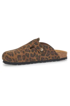 Ciabatte Chiuse Animalier con Sottopiede in Pelle Made in Italy 335A013PR-PITTARELLO TIERRA Best