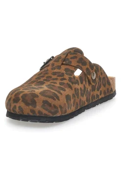 Ciabatte Chiuse Animalier con Sottopiede in Pelle Made in Italy 335A013PR-PITTARELLO TIERRA Best