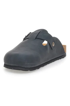 Ciabatte Chiuse Nere con Sottopiede in Pelle Made in Italy 335A013PR-PITTARELLO TIERRA Hot