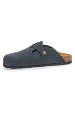 Ciabatte Chiuse Nere con Sottopiede in Pelle Made in Italy 335A013PR-PITTARELLO TIERRA Hot
