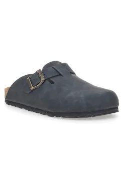 Ciabatte Chiuse Nere con Sottopiede in Pelle Made in Italy 335A013PR-PITTARELLO TIERRA Hot