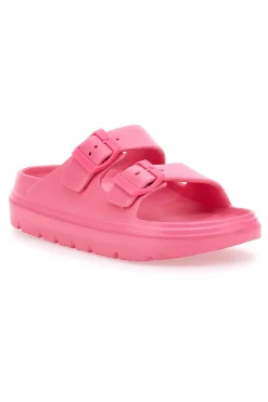 Ciabatte Chunky Fuxia Con Doppia Fascia 11-WOZ Discount