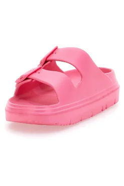 Ciabatte Chunky Fuxia Con Doppia Fascia 11-WOZ Discount