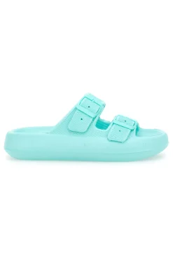 Ciabatte Chunky 9541 Azzurre-GRAZIE Clearance