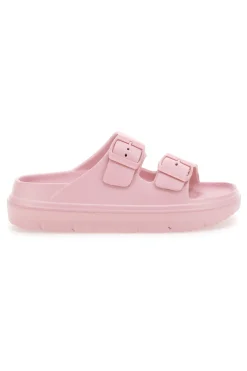 Ciabatte Chunky Rosa Con Doppia Fascia 12-WOZ Outlet