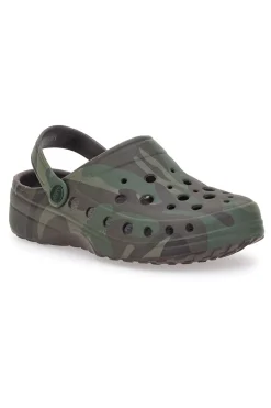 Ciabatte Clogs in Gomma Camouflage 9-WOZ Hot