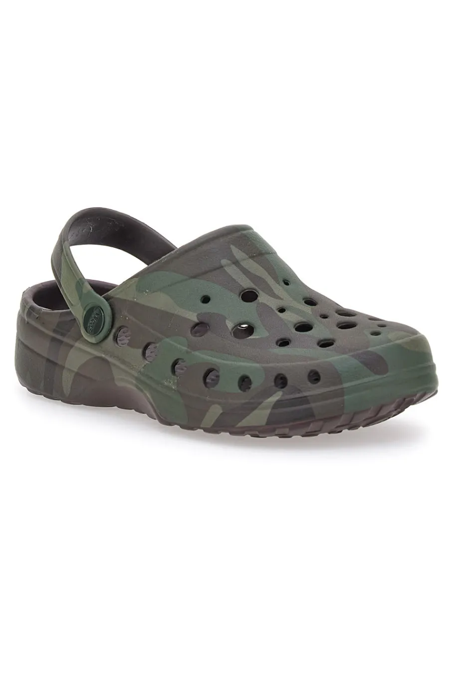 Ciabatte Clogs in Gomma Camouflage 9-WOZ Hot