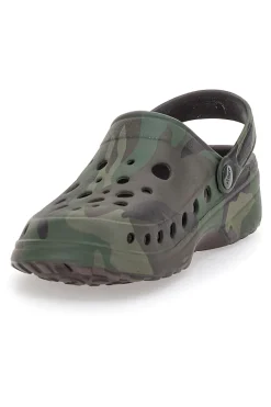 Ciabatte Clogs in Gomma Camouflage 9-WOZ Hot