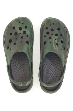 Ciabatte Clogs in Gomma Camouflage 9-WOZ Hot