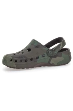 Ciabatte Clogs in Gomma Camouflage 9-WOZ Hot