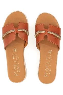 Ciabatte Cognac 526041-PLOCADI Outlet
