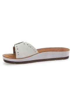 Ciabatte con Fibbia Bianche 47 CP-INBLU Best