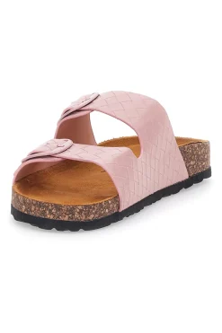Ciabatte con Fibbia Rosa 8381-SWEET YEARS